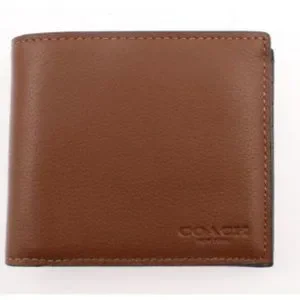 Coach Bags Coach Mens Compact Id Wallet In Sport Calf Leather